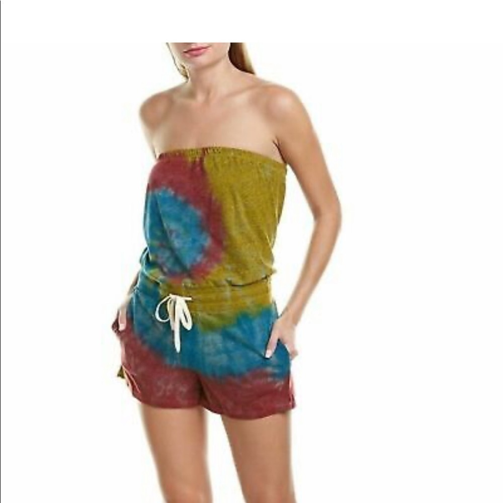 NWT n:philanthropy Knit Tie Dye Romper S